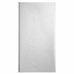 Panneau d'habillage mural MARMOX résine imitation ardoise couleur blanc