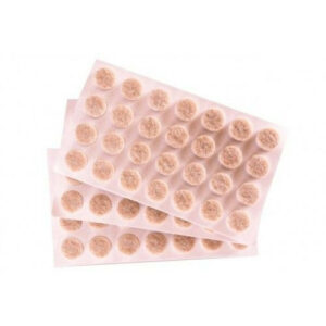 MacLean - 84 Pastilles adhésives anti-scratch en feutre Ø 10mm - 84 pièces