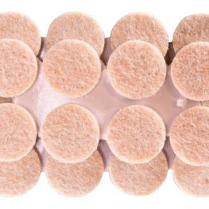 MacLean - Pastilles adhésives anti-scratch en feutre Ø 25mm - 16 pièces