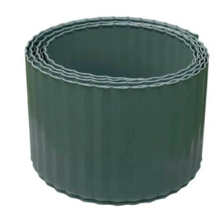Bordure acier ondulé - 600 x H 14 cm - vert