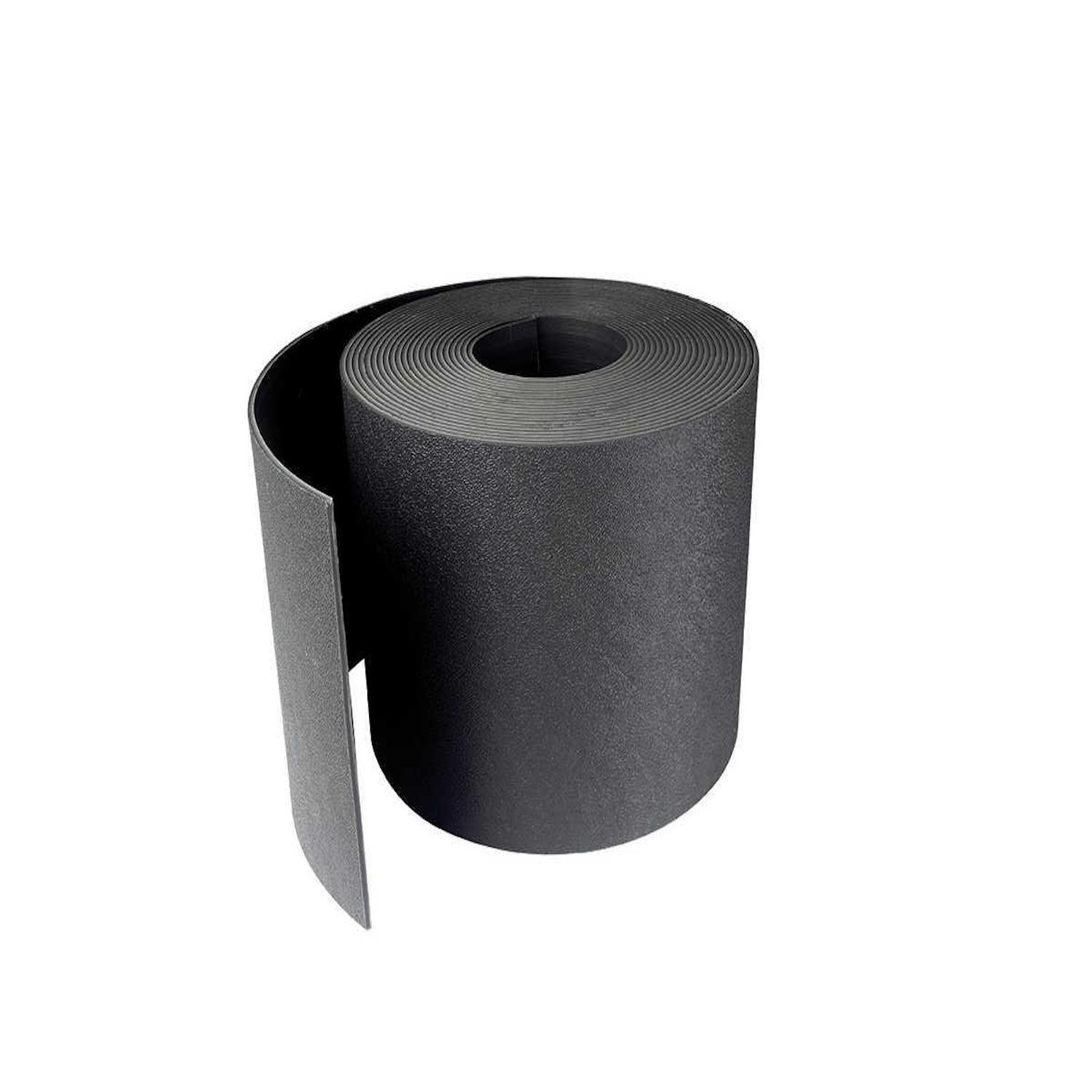 Bordure de jardin flexible anthracite 10 m - polyéthylène recyclé - hauteur 7,5 cm
