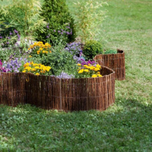 Bordure en osier " Willow Roll" -  0,25 x 3 m