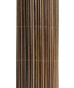 Canisse synthétique imitation osier marron "Fency Wick" - 1 x 3 m