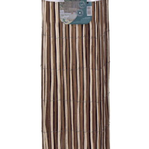 Clôture osier bicolore, tiges fendues - 1x3m