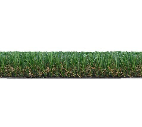 Gazon artificiel Zurich Evolution 30 mm - Vert/Marron - 1x4m