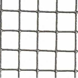 Grillage metal galva carré 1,2cm - 0,5 x 10 m - gris