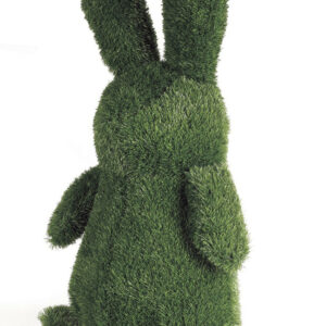 Lapin décoratif en gazon synthétique 84 x 36 x 45 cm - arrosage goutte à goutte