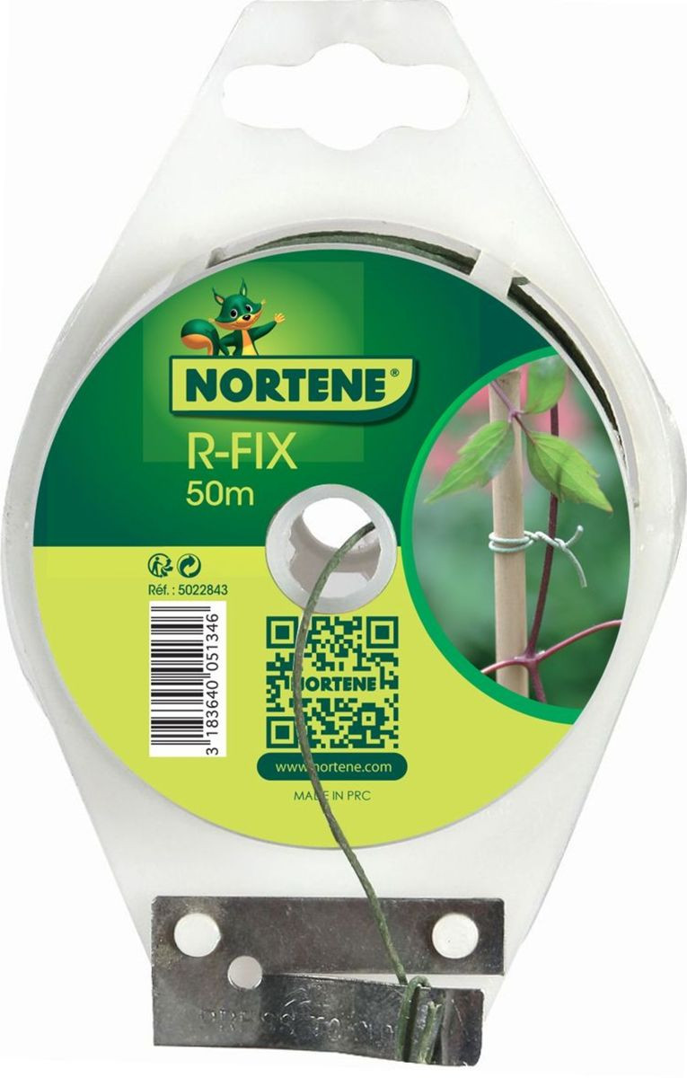 Lien en acier plastifié "R-Fix" - 50 m