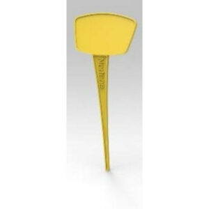 Lot De 10 Étiquettes À Planter Jaune, H.15 Cm