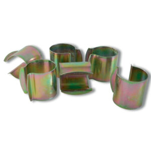Lot de 12 clips de fixation pour serre - Diamètre 27 mm