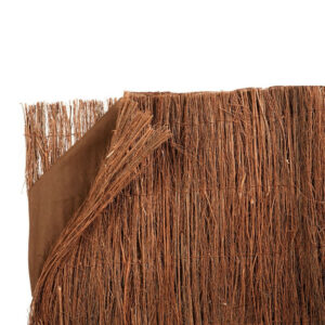 Lot de 2 couches de bruyère naturelle + 1 brise-vue TRIOBRUC 1 x 3 m - Marron