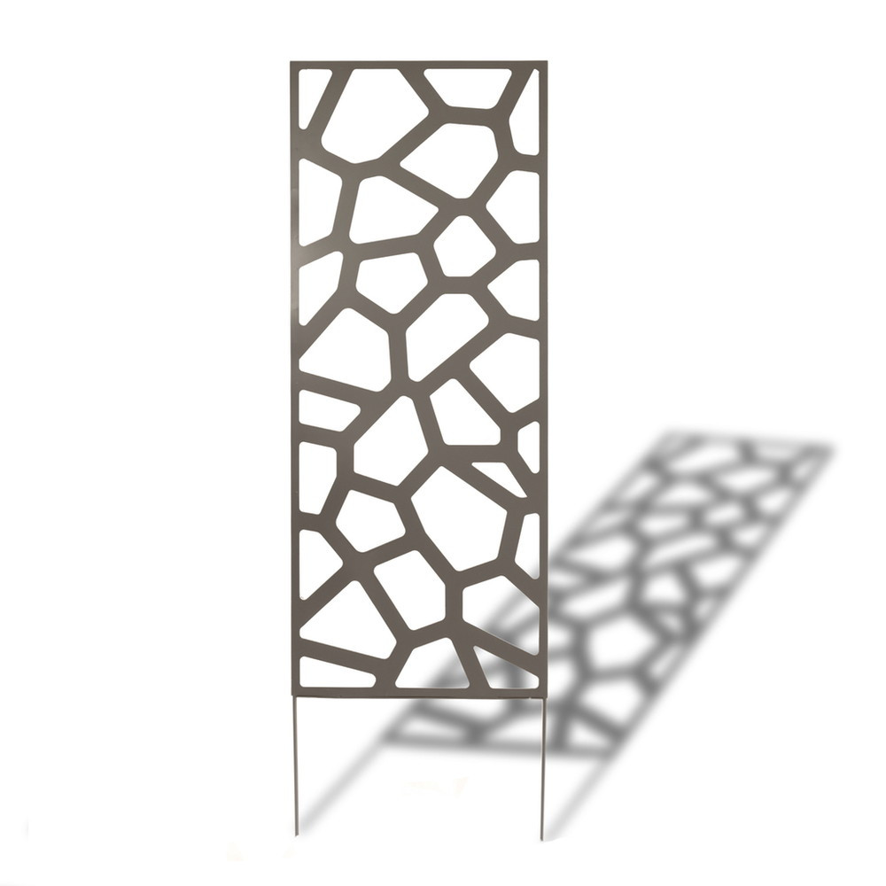Panneau en métal Deco Panel ardoise - 0,60 x 1,50 m- pose murale ou sur sol meuble
