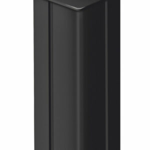 Poteau ALUPOST pour panneaux décoratifs - 1,98 m - aluminium - Anthracite