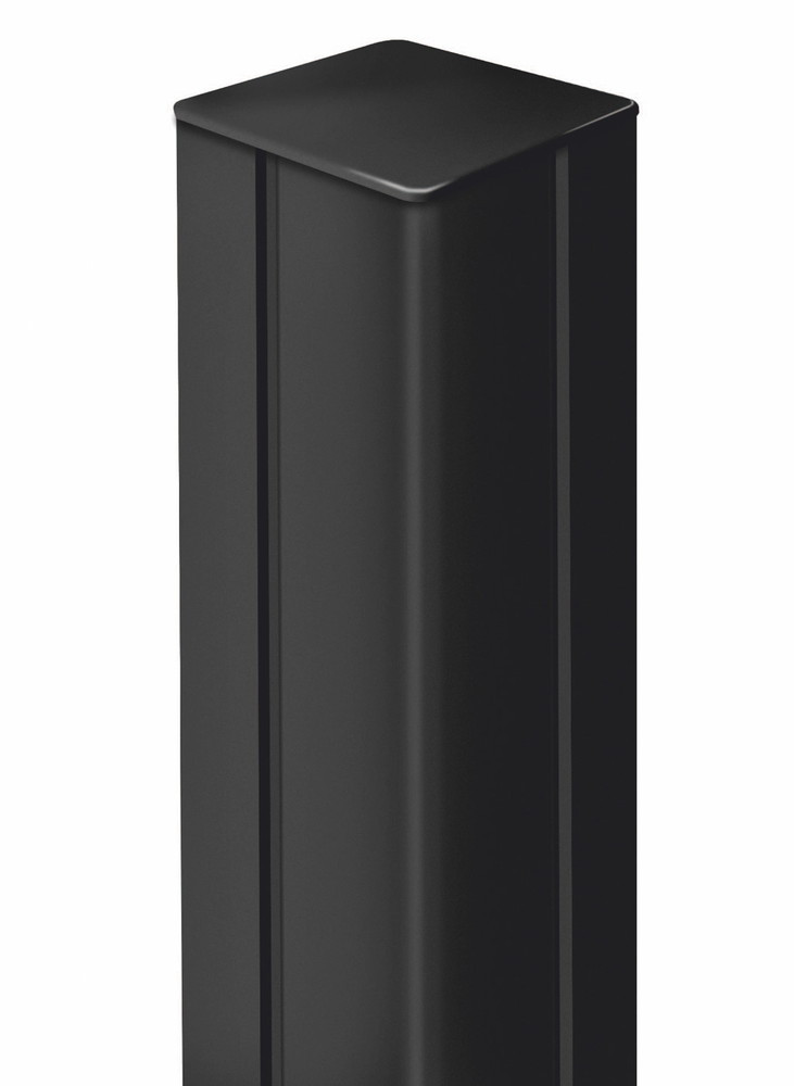 Poteau ALUPOST pour panneaux décoratifs - 1,98 m - aluminium - Anthracite
