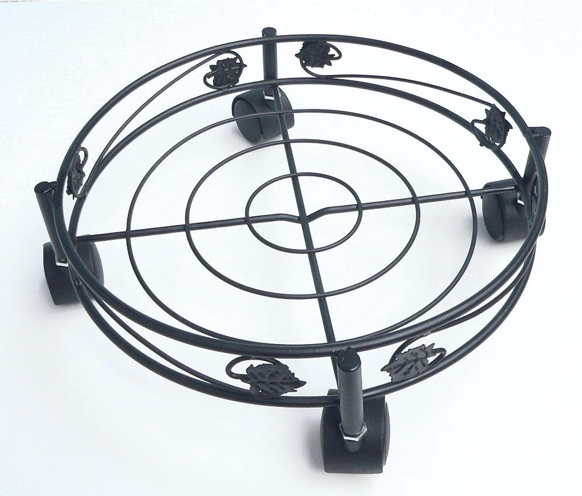 Support à roulettes "Flora Roll Art Deco"- 32 cm