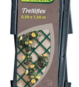 Treillis extensible en PVC 0,5 x 1,5 m gris TREILLIFLEX