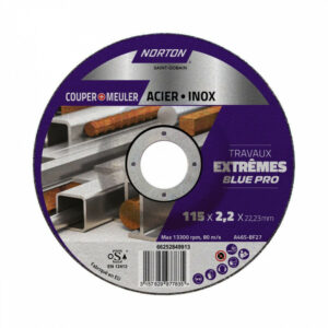 Disque tronc acier/inox NORTON e 115x2,2
