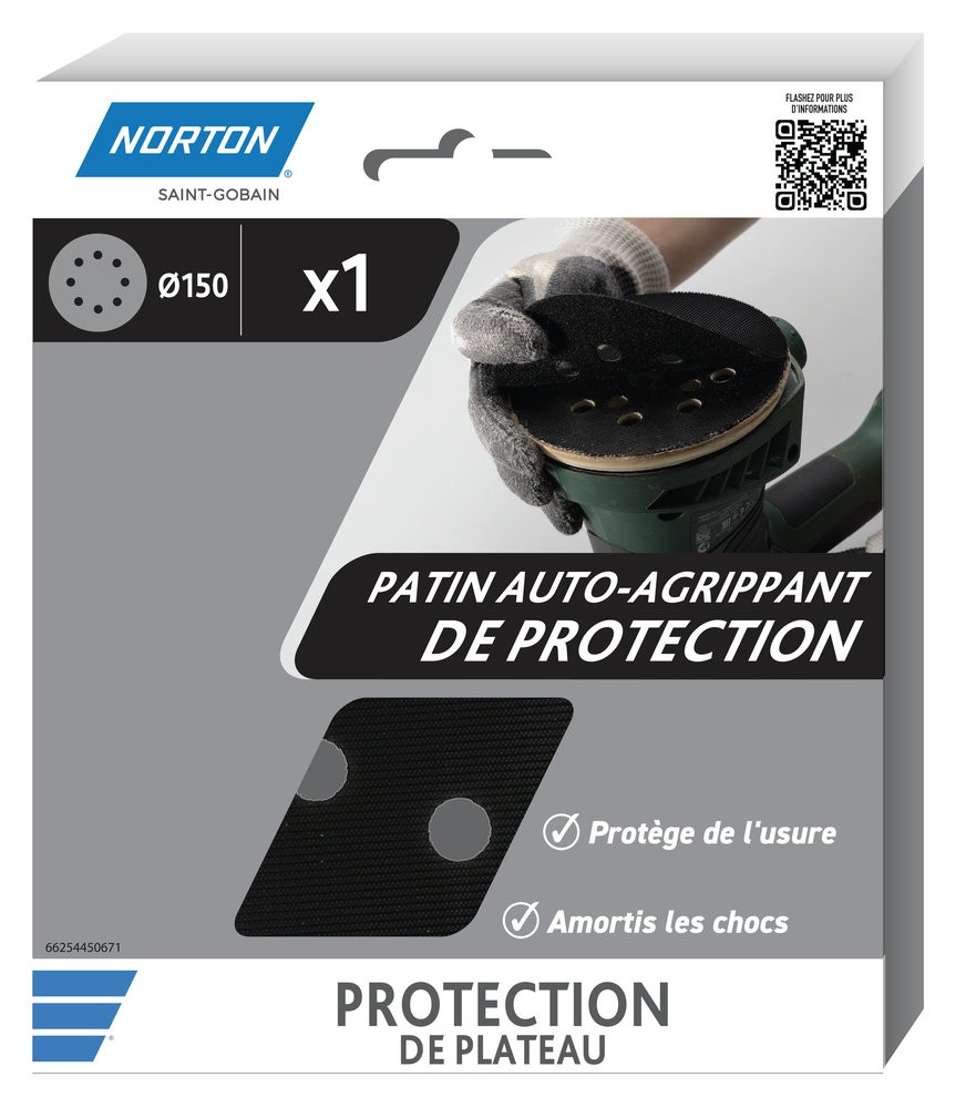 Interface de protection pour plateau NORTON 150MM X6