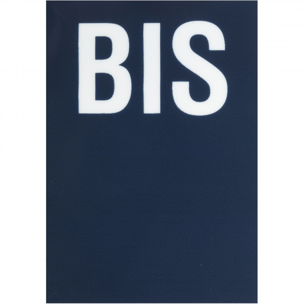 Lettre bis en plastique