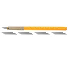 Scalpel 'ak-1' Scalpel manche ABS et repose doigt en métal strié