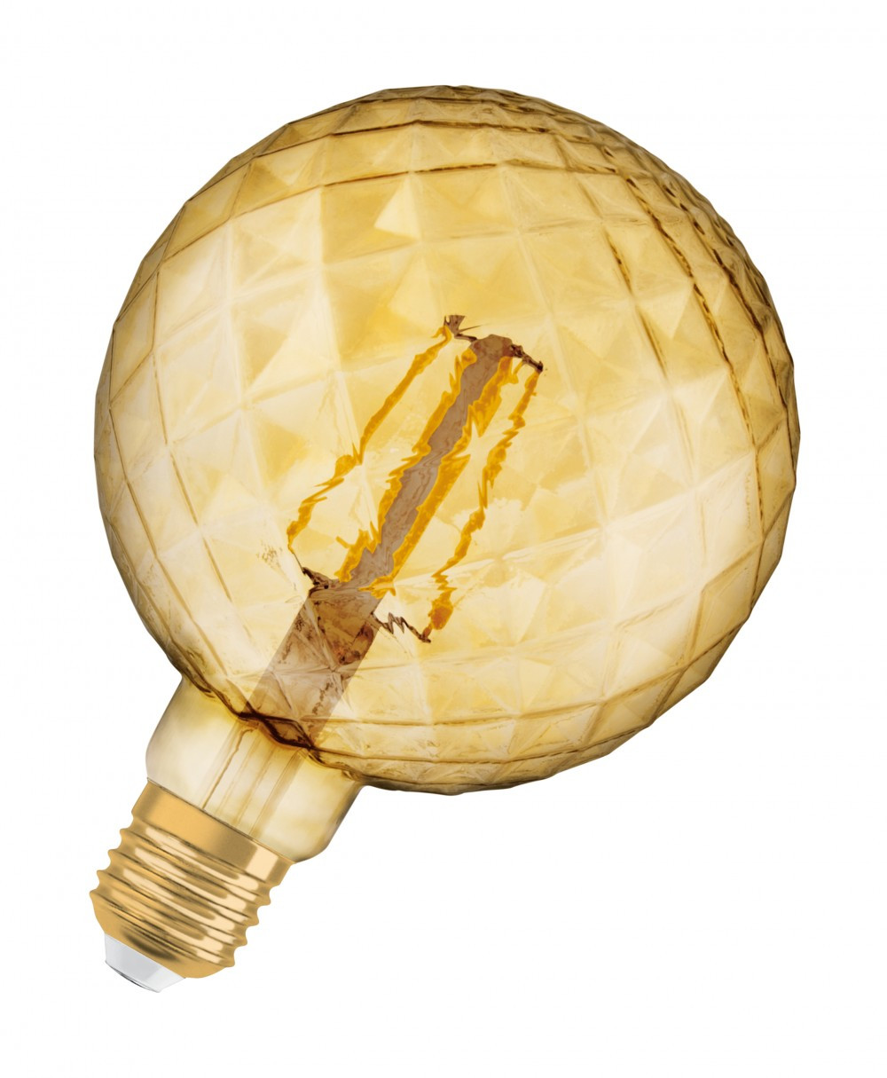 Ampoule led ambré spécifique E27 470 Lm 40 W blanc chaud, OSRAM