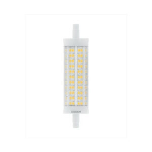 Ampoule led crayon R7S en verre 2452Lm blanc chaud