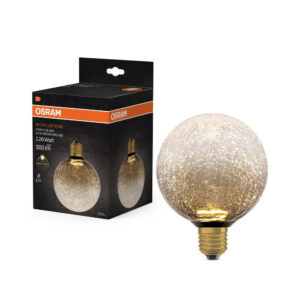 Ampoule led décorative globe E27, 300lm , gris, OSRAM