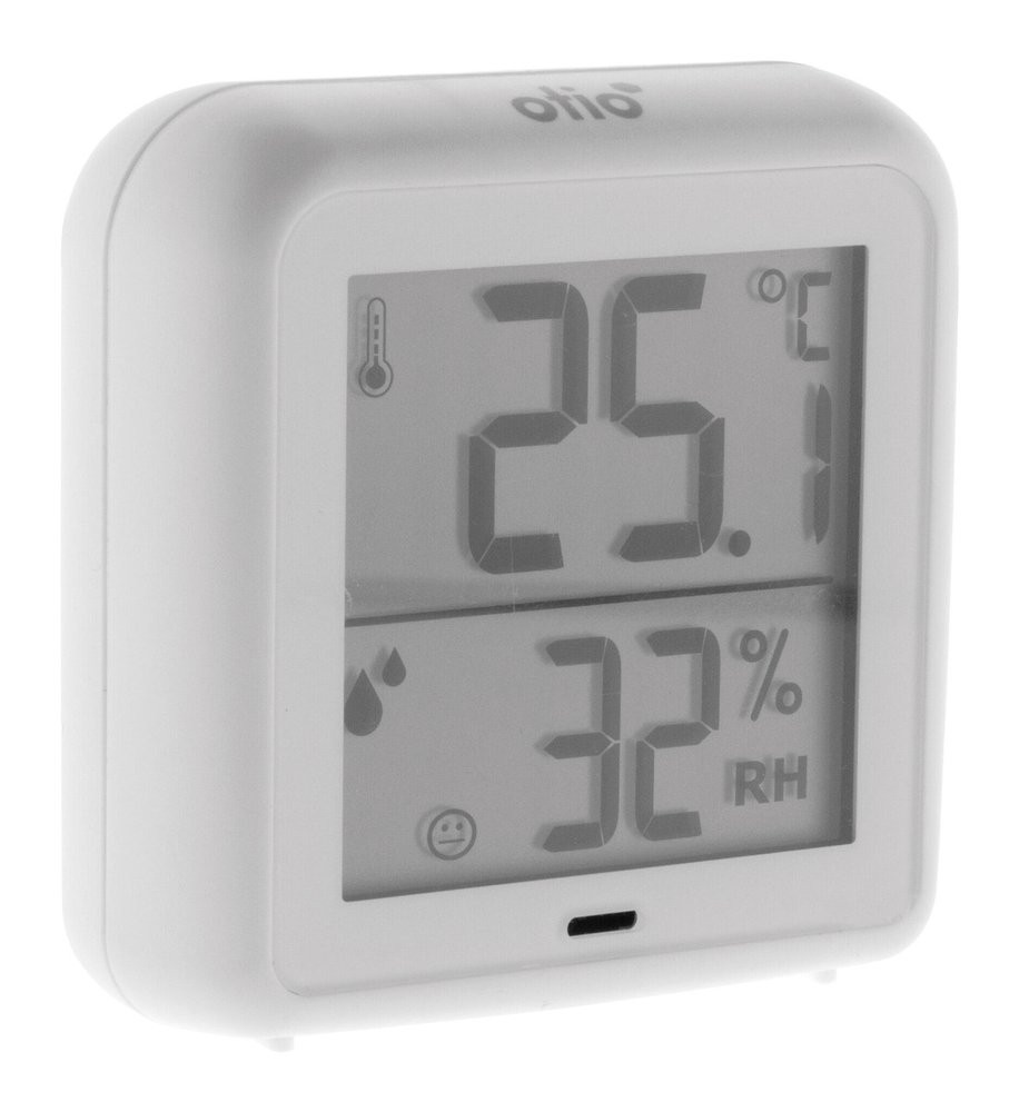 Thermomètre Hygromètre OTIO haute précision blanc