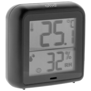 Thermomètre Hygromètre OTIO haute précision gris anthracite