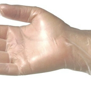 10 Gants Vinyl jetables