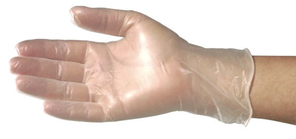 10 Gants Vinyl jetables