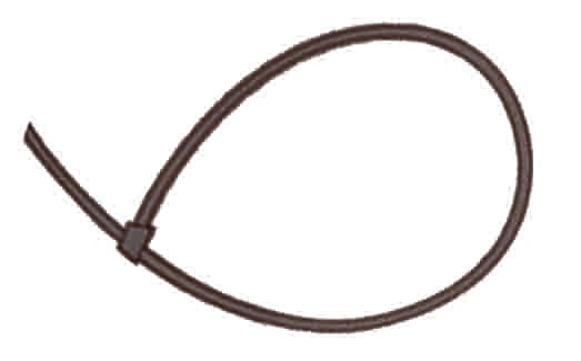 100 liens nylon (l 3,6 x L 290 mm)