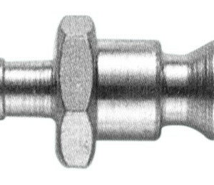 2 raccords cannelés à embout rapide mâle (Ø int. 8 mm)