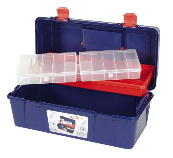 Boîte à outils 1 étage + 1 organiseur