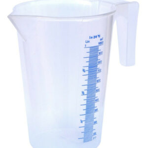 Broc à bec verseur transparent 1 L