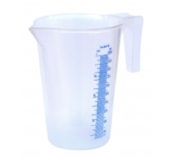 Broc à bec verseur transparent 2 L