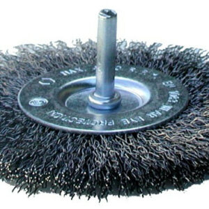 Brosse metallique rotative plate 100 mm