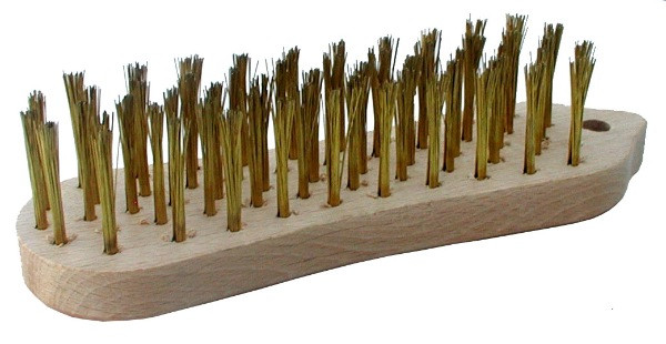 Brosse violon (5 rangs fils souple acier laitonné)