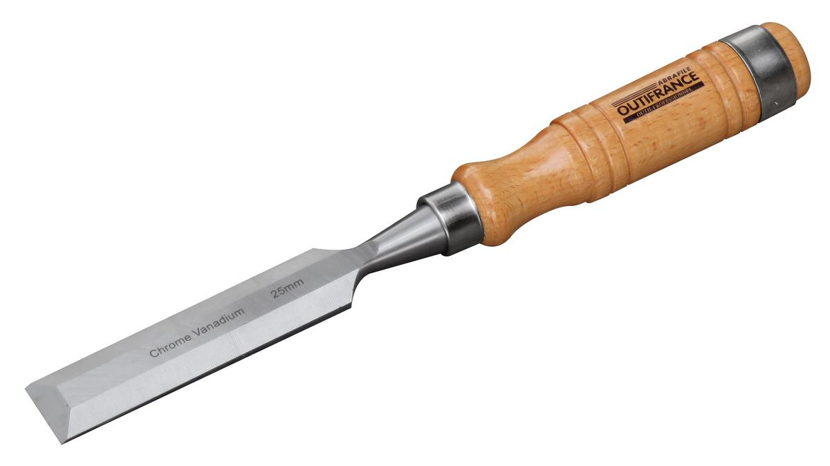 Ciseaux a bois manche bois 8 mm