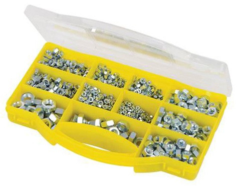 Coffret de 1000 écrous M3 à M12
