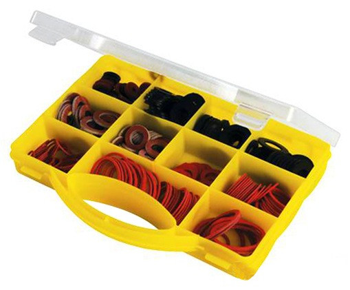 Coffret de 280 joints caoutchouc et fibres