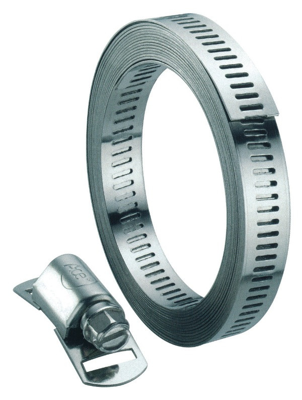 Collier de serrage extra long 8 mm