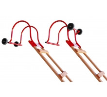 Crochet de faitiere grande profondeur Crochet de faitière grande profondeur - Roues arrières 2,5 kg