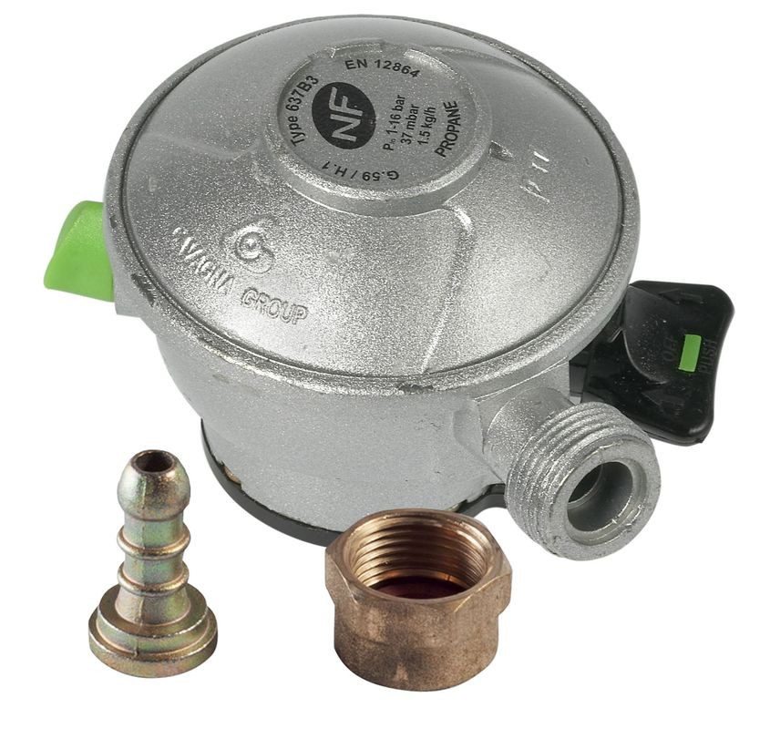 Détendeur butane "Quick-on" Ø20 mm