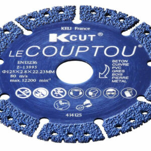 Disque diamant tout en un - Alésage 22,2 mm Ø 230 mm 2,8 mm