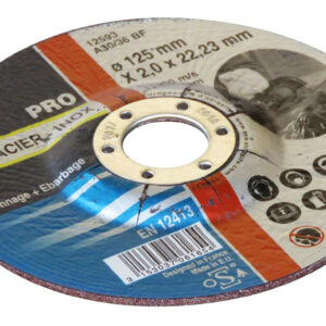 Disque duo - Alésage 22,2 mm 1 disque 125 mm 2,0 mm