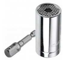 Douille universelle 3/8' - 7 a 19 mm Douille universelle + adaptateur