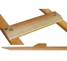 Echelle de couvreur renforcee 5,94 33 cm 18 échelons 12 kg