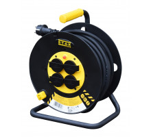 Enrouleurs electriques ip44 câble ho7 - f3g2.5mm2 40 m H07RN-F3G2.5mm2 9,9 kg
