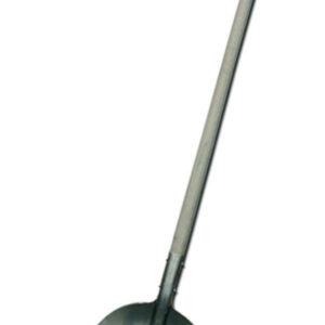 Grande pelle creuse 360 x 390 mm avec manche en bois